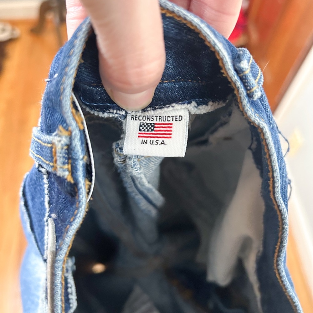 Levi's x Redone Patchwork Mismatch Retro Jeans - image 10